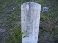 Micajah Crews' headstone