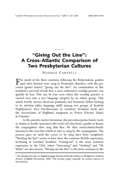 File:Giving Out the Line - A Cross-Atlantic Comparison of Two Presbyterian Cultures.pdf
