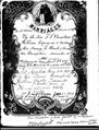 Edwards Family Bible - Marriage Page