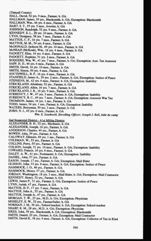 1864 Census for Re-Organizing the Georgia Militia - Page 594.jpg