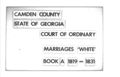 Georgia Archives - County Records from Microfilm - Camden County Marriage 'White' Book A, 1819-1831 - i.jpg