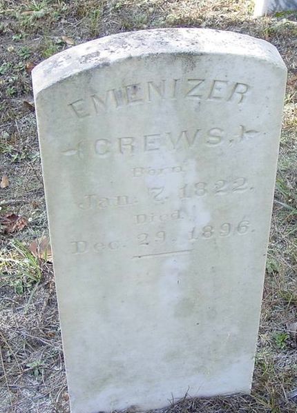 File:Emenizer Crews Headstone (FindAGrave).jpg