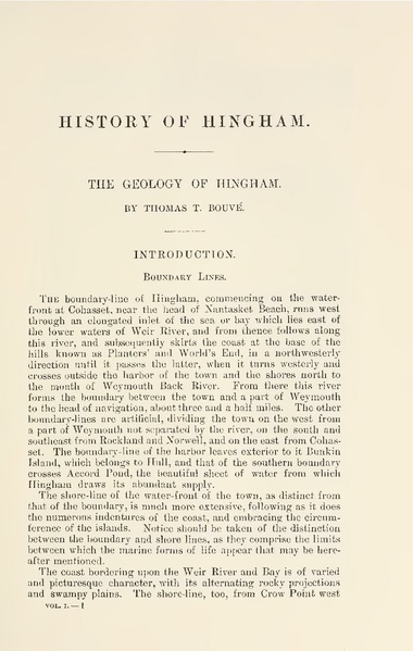 File:The History of the Town of Hingham, Vol. 1.pdf