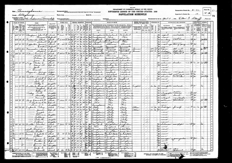 File:1930 Federal Census including Titus Family.jpg
