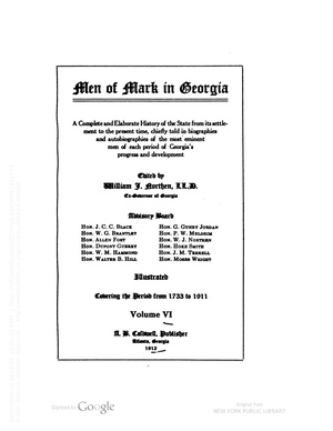 Men of Mark in Georgia - Volume 4 - Title Page.pdf