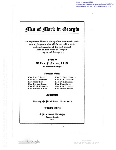 File:Men of Mark in Georgia - Volume 3.pdf