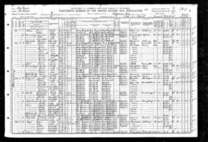 1910 Federal Census including the Burke Family.jpg